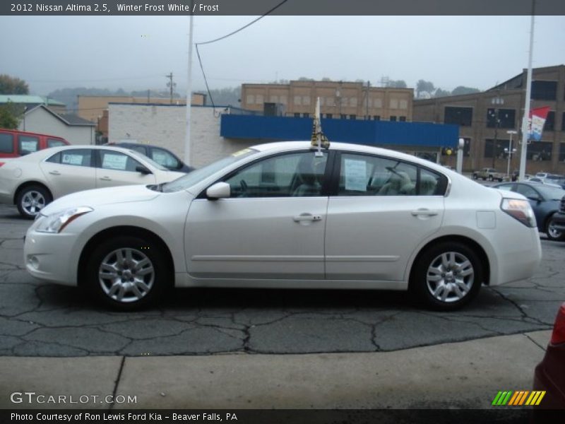 Winter Frost White / Frost 2012 Nissan Altima 2.5