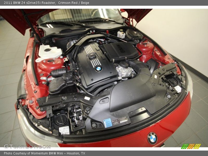  2011 Z4 sDrive35i Roadster Engine - 3.0 Liter TwinPower Turbocharged DFI DOHC 24-Valve VVT Inline 6 Cylinder