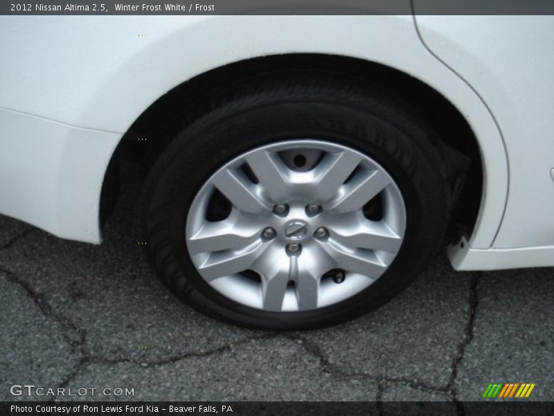 Winter Frost White / Frost 2012 Nissan Altima 2.5