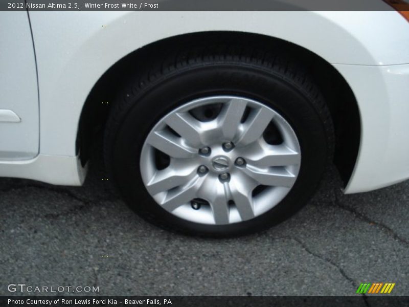 Winter Frost White / Frost 2012 Nissan Altima 2.5