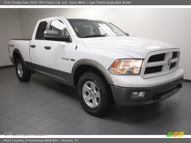 Front 3/4 View of 2010 Ram 1500 TRX4 Quad Cab 4x4