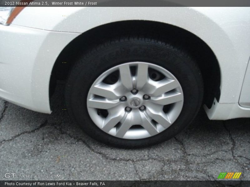 Winter Frost White / Frost 2012 Nissan Altima 2.5