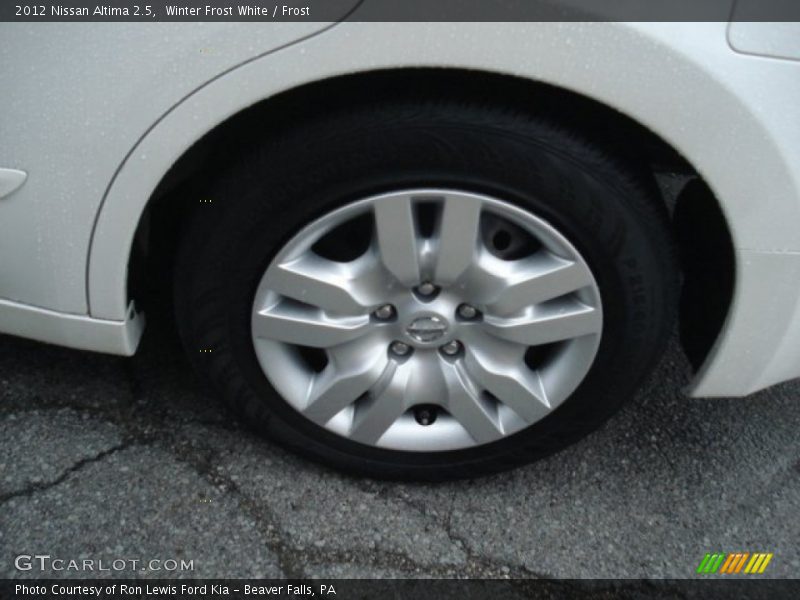 Winter Frost White / Frost 2012 Nissan Altima 2.5