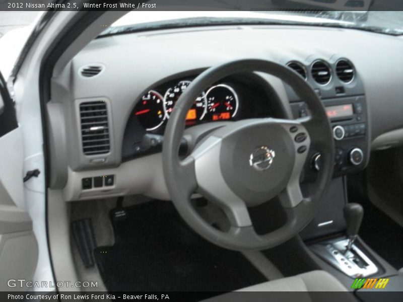 Winter Frost White / Frost 2012 Nissan Altima 2.5