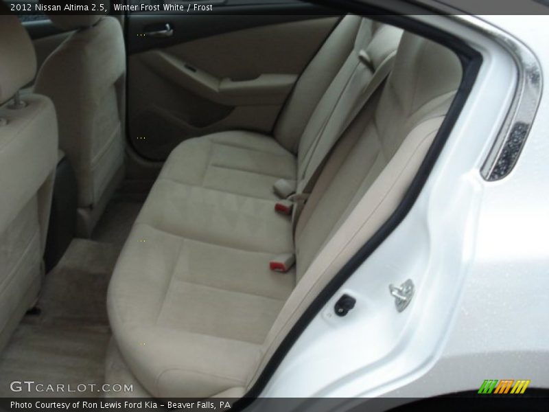 Winter Frost White / Frost 2012 Nissan Altima 2.5
