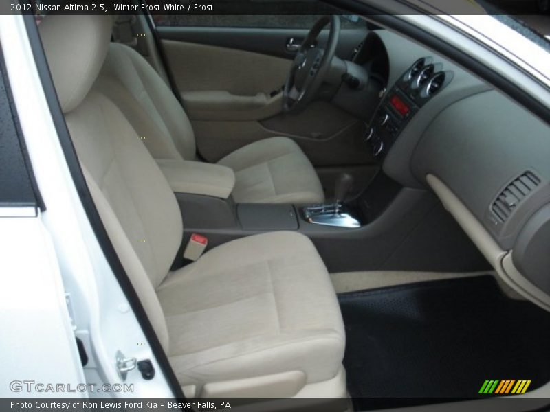 Winter Frost White / Frost 2012 Nissan Altima 2.5