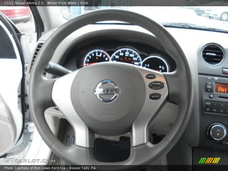 Winter Frost White / Frost 2012 Nissan Altima 2.5