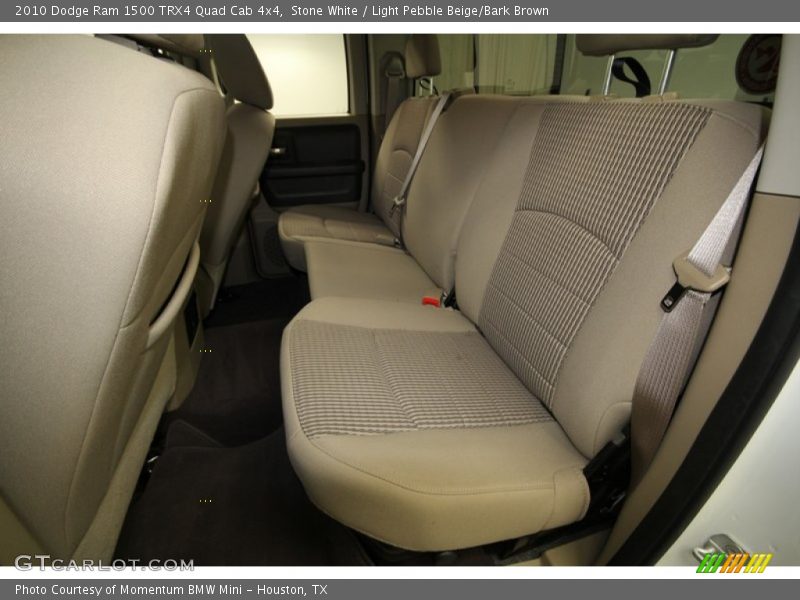 Rear Seat of 2010 Ram 1500 TRX4 Quad Cab 4x4