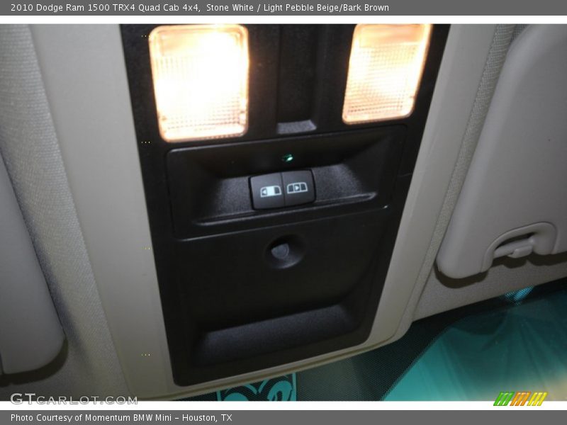 Stone White / Light Pebble Beige/Bark Brown 2010 Dodge Ram 1500 TRX4 Quad Cab 4x4