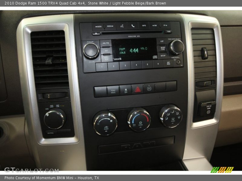 Controls of 2010 Ram 1500 TRX4 Quad Cab 4x4