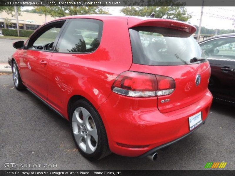 Tornado Red / Interlagos Plaid Cloth 2010 Volkswagen GTI 2 Door