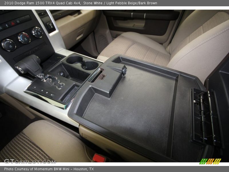 Stone White / Light Pebble Beige/Bark Brown 2010 Dodge Ram 1500 TRX4 Quad Cab 4x4