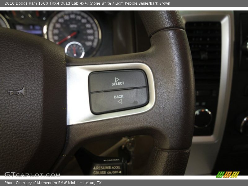 Controls of 2010 Ram 1500 TRX4 Quad Cab 4x4