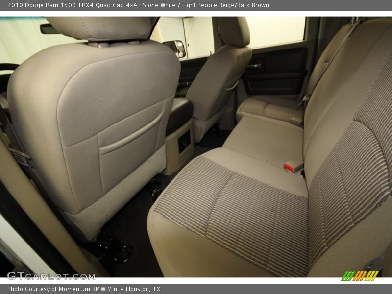 Stone White / Light Pebble Beige/Bark Brown 2010 Dodge Ram 1500 TRX4 Quad Cab 4x4