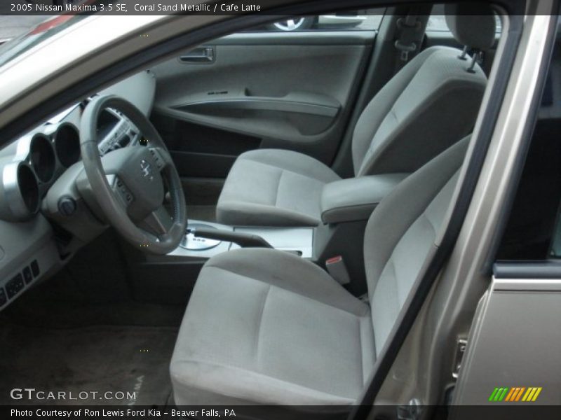 Coral Sand Metallic / Cafe Latte 2005 Nissan Maxima 3.5 SE