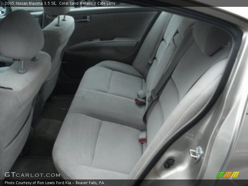 Coral Sand Metallic / Cafe Latte 2005 Nissan Maxima 3.5 SE