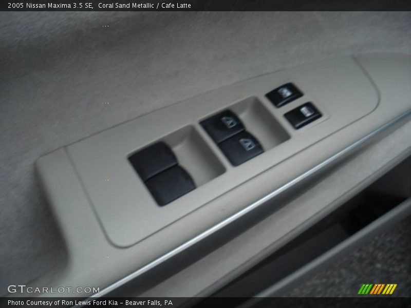 Coral Sand Metallic / Cafe Latte 2005 Nissan Maxima 3.5 SE