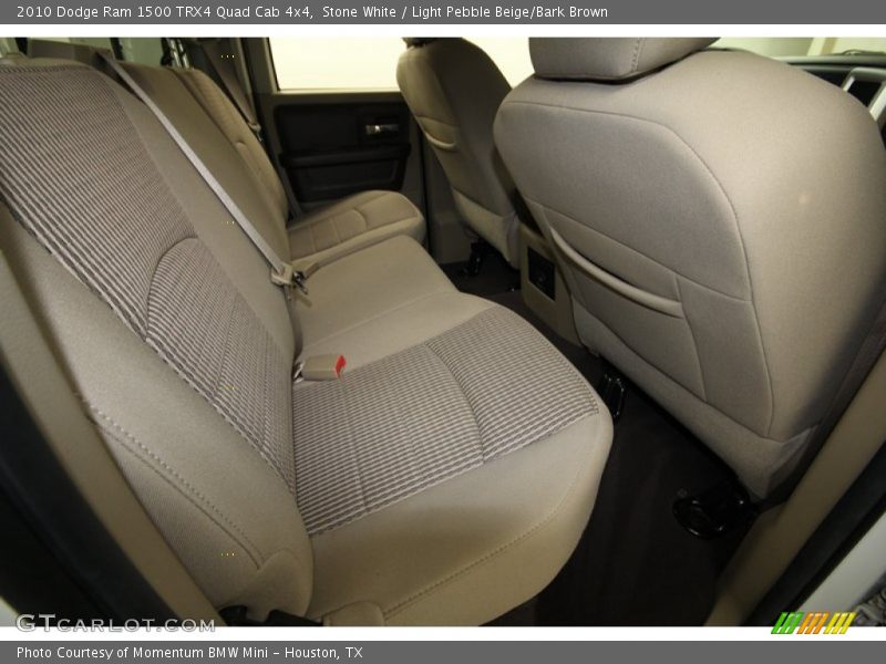Stone White / Light Pebble Beige/Bark Brown 2010 Dodge Ram 1500 TRX4 Quad Cab 4x4