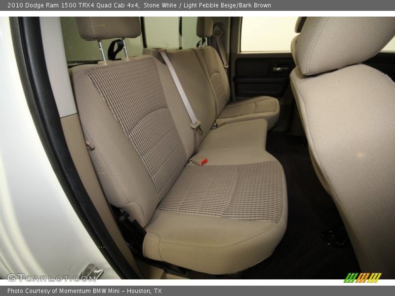 Stone White / Light Pebble Beige/Bark Brown 2010 Dodge Ram 1500 TRX4 Quad Cab 4x4