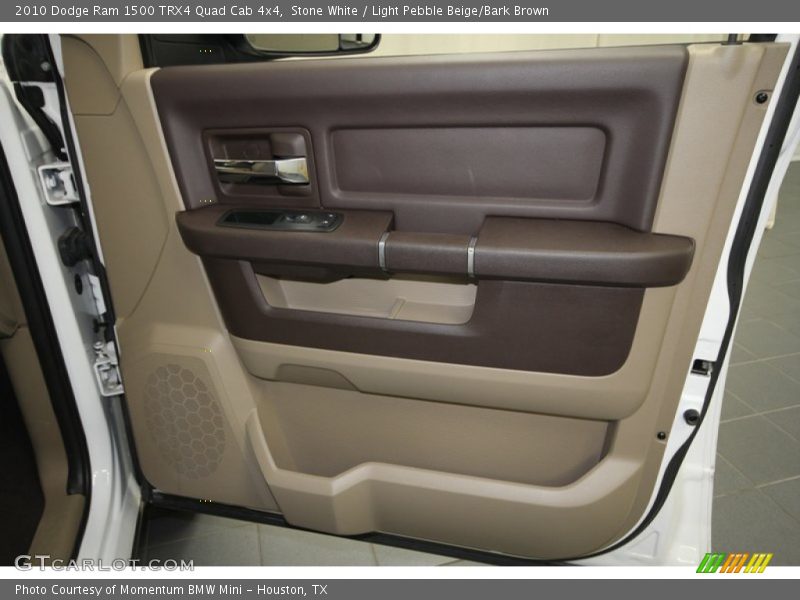 Stone White / Light Pebble Beige/Bark Brown 2010 Dodge Ram 1500 TRX4 Quad Cab 4x4