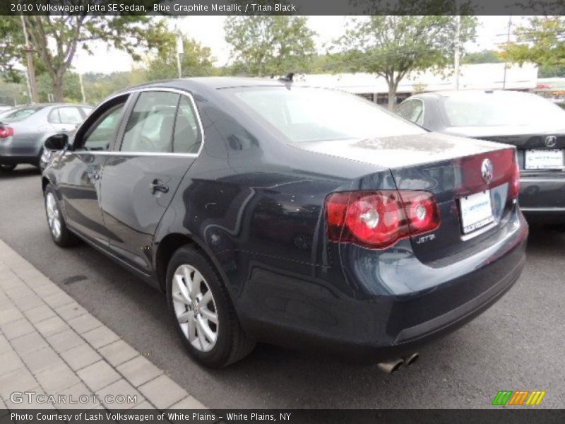 Blue Graphite Metallic / Titan Black 2010 Volkswagen Jetta SE Sedan