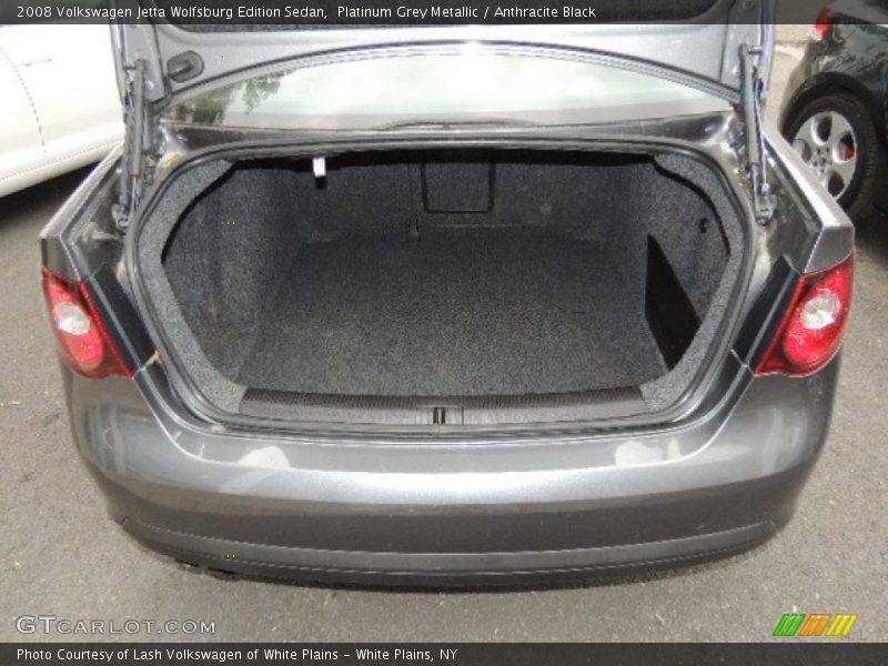 Platinum Grey Metallic / Anthracite Black 2008 Volkswagen Jetta Wolfsburg Edition Sedan