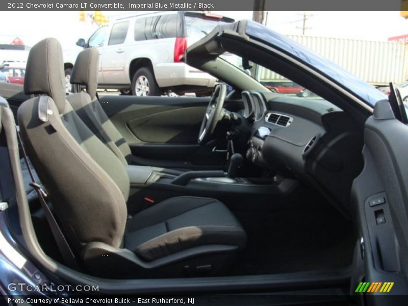 Imperial Blue Metallic / Black 2012 Chevrolet Camaro LT Convertible