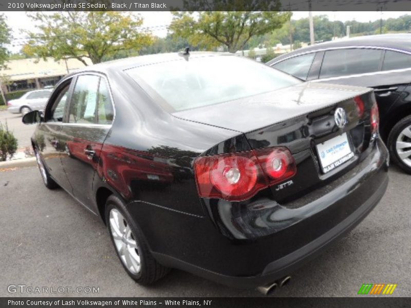 Black / Titan Black 2010 Volkswagen Jetta SE Sedan
