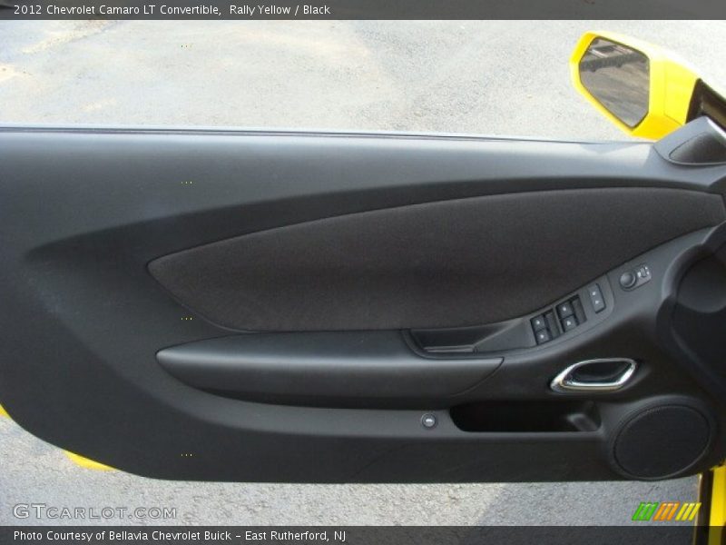 Rally Yellow / Black 2012 Chevrolet Camaro LT Convertible