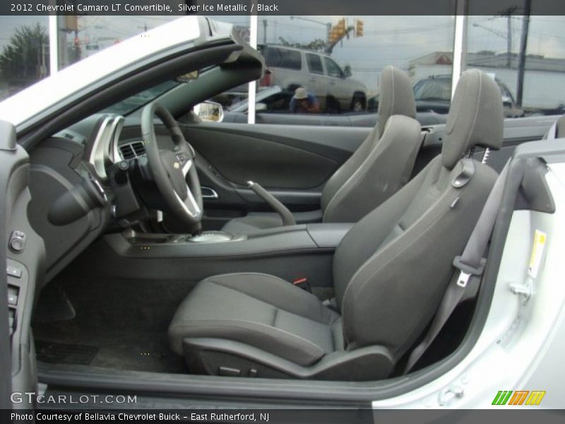 Silver Ice Metallic / Black 2012 Chevrolet Camaro LT Convertible