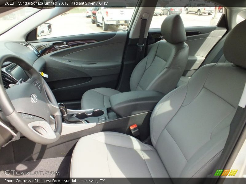Radiant Silver / Gray 2013 Hyundai Sonata Limited 2.0T