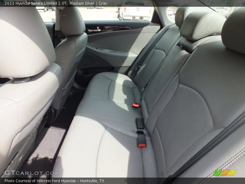 Radiant Silver / Gray 2013 Hyundai Sonata Limited 2.0T