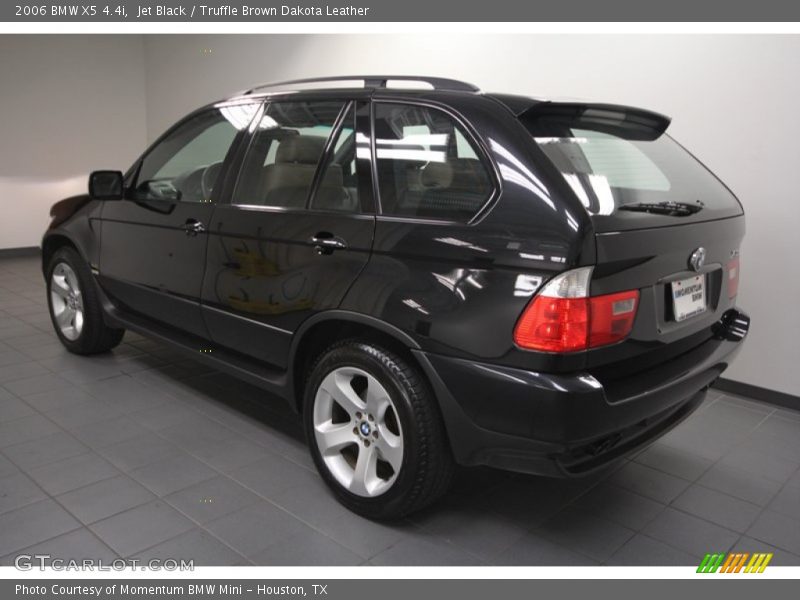 Jet Black / Truffle Brown Dakota Leather 2006 BMW X5 4.4i