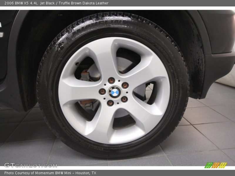 Jet Black / Truffle Brown Dakota Leather 2006 BMW X5 4.4i