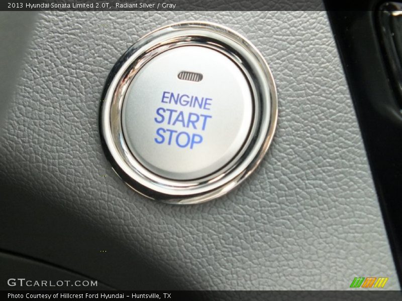Radiant Silver / Gray 2013 Hyundai Sonata Limited 2.0T