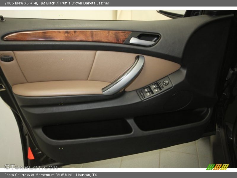 Jet Black / Truffle Brown Dakota Leather 2006 BMW X5 4.4i