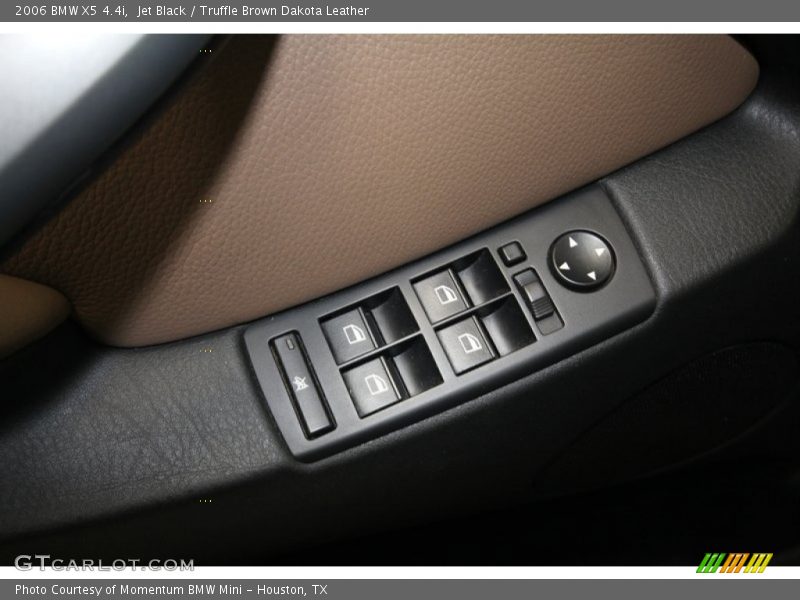 Jet Black / Truffle Brown Dakota Leather 2006 BMW X5 4.4i