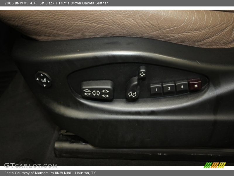 Jet Black / Truffle Brown Dakota Leather 2006 BMW X5 4.4i