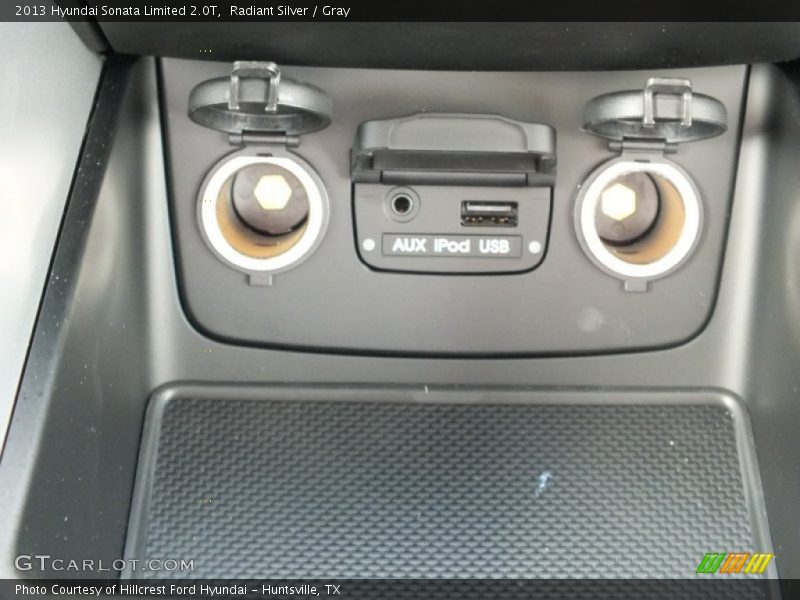 Radiant Silver / Gray 2013 Hyundai Sonata Limited 2.0T