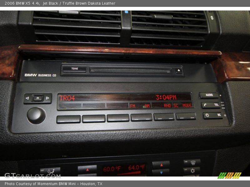 Jet Black / Truffle Brown Dakota Leather 2006 BMW X5 4.4i