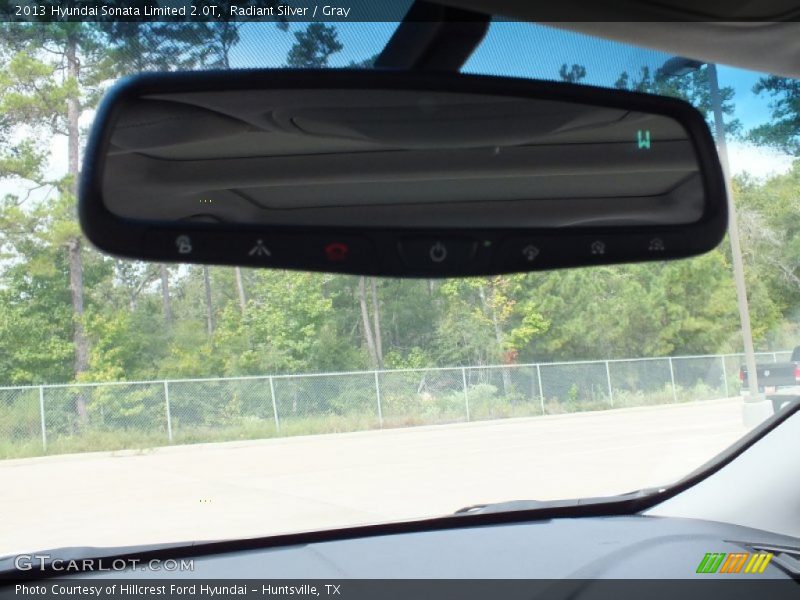 Radiant Silver / Gray 2013 Hyundai Sonata Limited 2.0T