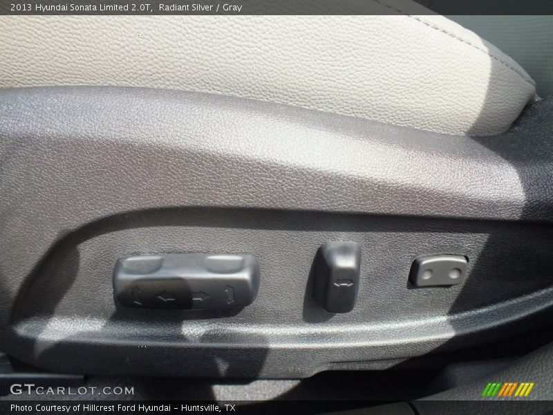Radiant Silver / Gray 2013 Hyundai Sonata Limited 2.0T