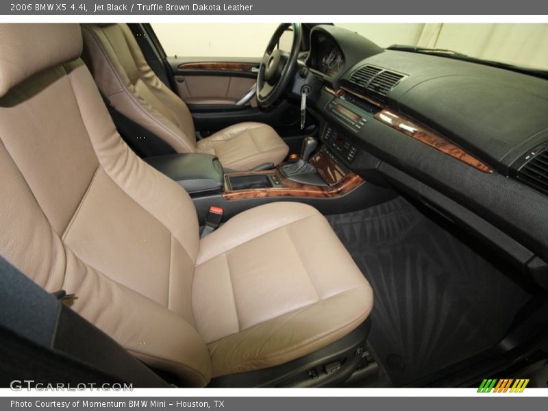 Jet Black / Truffle Brown Dakota Leather 2006 BMW X5 4.4i