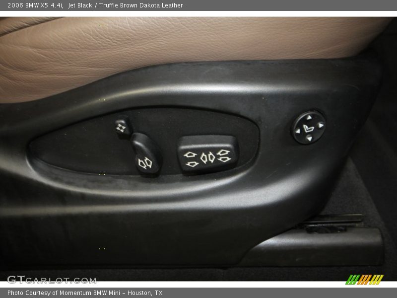 Jet Black / Truffle Brown Dakota Leather 2006 BMW X5 4.4i