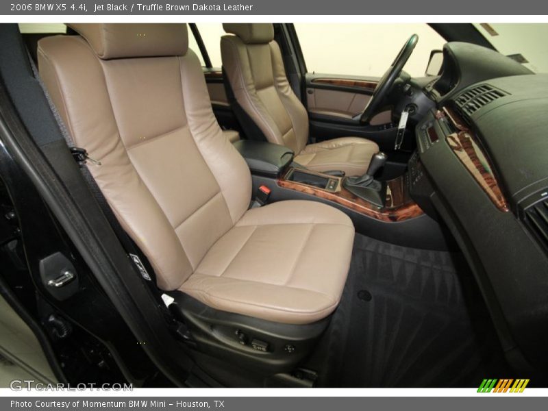 Jet Black / Truffle Brown Dakota Leather 2006 BMW X5 4.4i