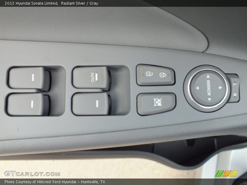 Radiant Silver / Gray 2013 Hyundai Sonata Limited