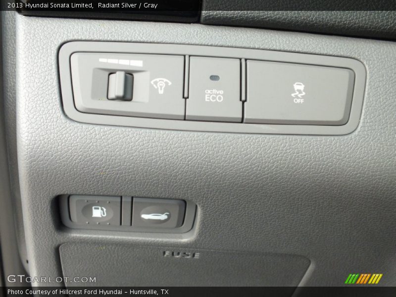 Radiant Silver / Gray 2013 Hyundai Sonata Limited