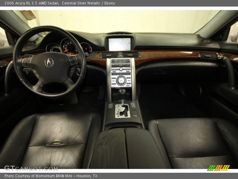 Celestial Silver Metallic / Ebony 2006 Acura RL 3.5 AWD Sedan