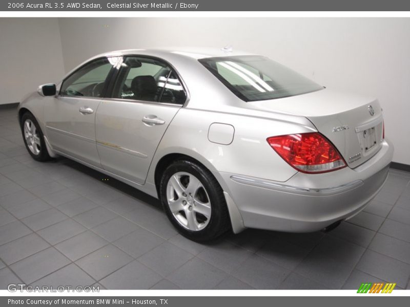 Celestial Silver Metallic / Ebony 2006 Acura RL 3.5 AWD Sedan