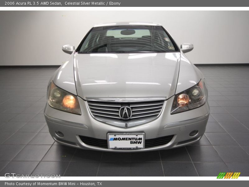 Celestial Silver Metallic / Ebony 2006 Acura RL 3.5 AWD Sedan